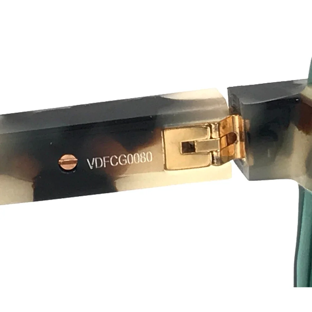 Etnia Barcelona Eyeglasses Frames CHROMA N39 GRHV Green Havana 52-13-140